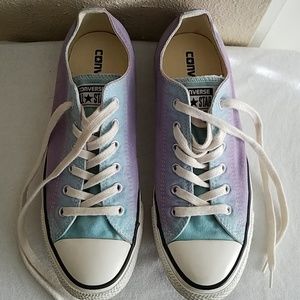 EUC Converse All Star blue/purple fade Sz9W 40EUR
